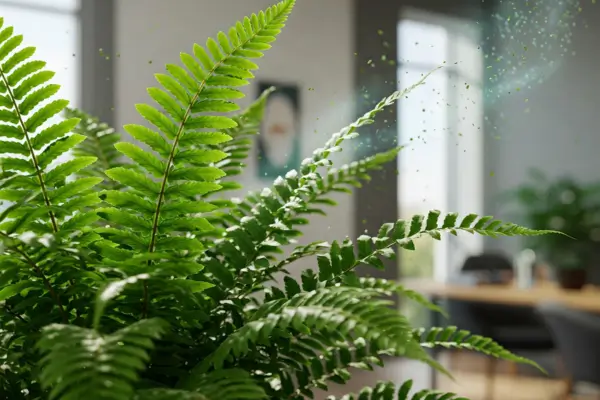 Samambaia-Americana: O Filtro Natural de Poluentes para Ambientes Fechados