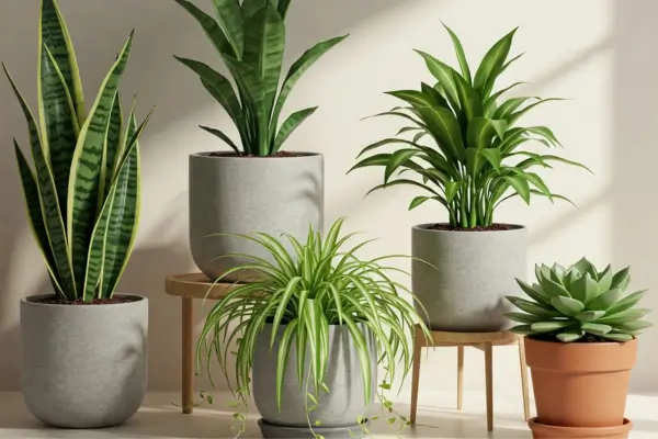 5 Plantas para Ambientes com Muita Poeira