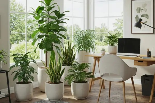 Como Usar Plantas para Criar Ambientes Relaxantes em Home Offices